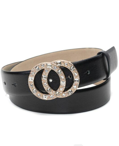 【送料無料】 アイ.エヌ.シー インターナショナル コンセプト レディース ベルト アクセサリー Double-Circle Rhinestone Belt Created for Macy's Black/Silver 【送料無料】 アイ.エヌ.シー インターナショナル コンセプト レディース ベルト アクセサリー Double-Circle Rhinestone Belt Created for Macy's Black/Silver