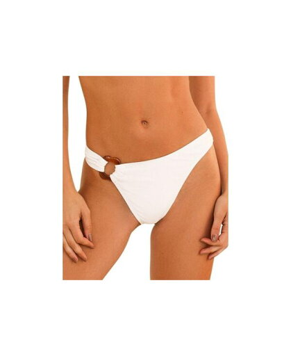 【送料無料】 ディッピン・デイジー レディース ボトムスのみ 水着 Haven Cheeky Swim Bottom White rib 【送料無料】 ディッピン・デイジー レディース ボトムスのみ 水着 Haven Cheeky Swim Bottom White rib