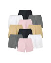 【送料無料】 コンフォート チョイス レディース パンツ アンダーウェア Plus Size Cotton Boxer 10-Pack Basic pack