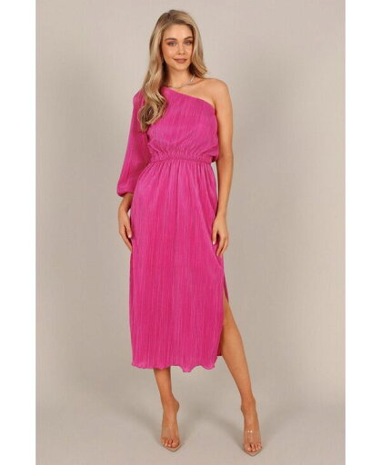 【送料無料】 Petal and Pup レディース ワンピース トップス Women's Pontee One Shoulder Pleated Midi Dress Orchid 【送料無料】 Petal and Pup レディース ワンピース トップス Women's Pontee One Shoulder Pleated Midi Dress Orchid