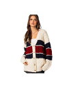 【送料無料】 アディクテッド レディース ニット・セーター カーディガン アウター Women's Tinsley oversized cable knit c...