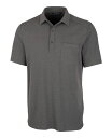 カッターアンドバック メンズ ポロシャツ トップス Men's Big and Tall Advantage Jersey Polo T-Shirt Elemental