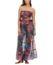 【送料無料】 ブルーロッドビーティー レディース ジャンプスーツ トップス Women's Printed Tiered Cover-Up Jumpsuit M...