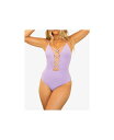 【送料無料】 ディッピン・デイジー レディース 上下セット 水着 Women's Bliss One Piece Amethyst(4)