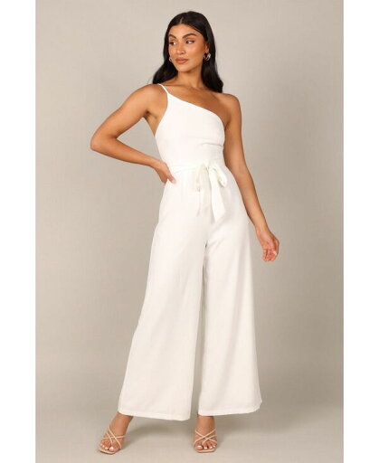 【送料無料】 Petal and Pup レディース ジャンプスーツ トップス Women's Leyton Jumpsuit White 【送料無料】 Petal and Pup レディース ジャンプスーツ トップス Women's Leyton Jumpsuit White