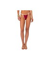 【送料無料】 アディクテッド レディース ボトムスのみ 水着 Women's Leanna Contrast Bikini Bottom Burgundy