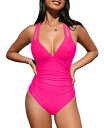 【送料無料】 カップシー レディース 上下セット 水着 Women's Release Happiness Ruched Cross Back One Piec...