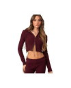 【送料無料】 アディクテッド レディース ニット・セーター カーディガン アウター Women's Ray cable knit hooded cardigan...