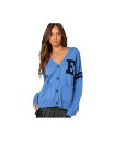 【送料無料】 アディクテッド レディース ニット・セーター カーディガン アウター Women's Emmett oversized cardigan Blue