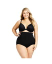 【送料無料】 アベニュー レディース パンツ アンダーウェア Plus Size Hi Waist Shaper Brief Black