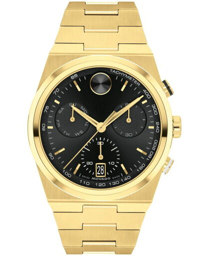 【送料無料】 モバド メンズ 腕時計 アクセサリー Men's Bold Quest Swiss Quartz Chrono Ionic Plated Light Gold Steel Watch 42mm Gold-tone 【送料無料】 モバド メンズ 腕時計 アクセサリー Men's Bold Quest Swiss Quartz Chrono Ionic Plated Light Gold Steel Watch 42mm Gold-tone