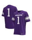 【送料無料】 アンダーアーマー メンズ シャツ トップス Men's 1 Purple Northwestern Wildcats Replica Footba...