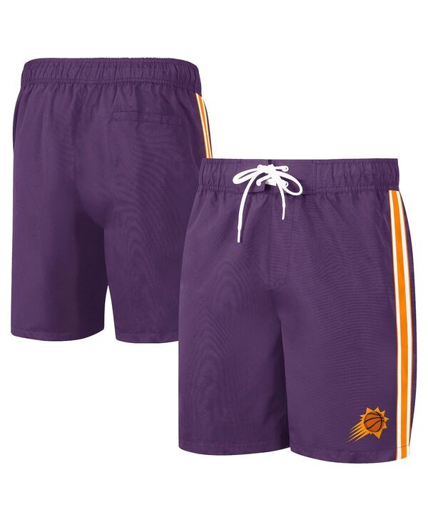 【送料無料】 カール バンクス メンズ ハーフパンツ・ショーツ 水着 Men's Purple Orange Phoenix Suns Sand Beach Volley Swim Shorts Purple Orange