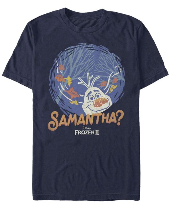 【送料無料】 フィフスサン メンズ Tシャツ トップス Men's Frozen 2 Samantha Short Sleeve T-shirt Navy