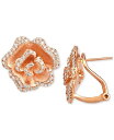 【送料無料】 ル ヴァン レディース ピアス・イヤリング アクセサリー Nude Diamond Rose Stud Earrings (1-1/20 ct. ...
