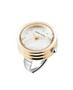 【送料無料】 アンクライン レディース 腕時計 アクセサリー Women's Quartz Faceted Crystal Two-Tone Alloy Met...