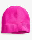 【送料無料】 チャータークラブ レディース 帽子 アクセサリー 100% Cashmere Cuffed Beanie Fierce Pink
