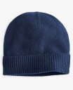 【送料無料】 チャータークラブ レディース 帽子 アクセサリー 100% Cashmere Cuffed Beanie Navy