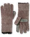 【送料無料】 アイソトナー レディース 手袋 アクセサリー Women's Chenille Knit Water Repellent Gloves with ...