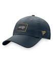【送料無料】 ファナティクス レディース 帽子 アクセサリー Women's Charcoal Vegas Golden Knights Authentic Pro Rink Adjustable Hat Charcoal