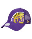 【送料無料】 ニューエラ レディース 帽子 アクセサリー Women's Purple Los Angeles Lakers Game Day Sparkle Logo 9Forty Adjustable Hat Purple(4)
