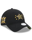 【送料無料】 ニューエラ レディース 帽子 アクセサリー Women's Black Houston Astros 2024 Armed Forces Day 9TWENTY Adjustable Hat Black