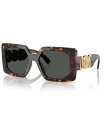 【送料無料】 ヴェルサーチ レディース サングラス・アイウェア アクセサリー Women's Sunglasses VE4478U Havana