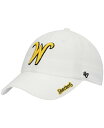 【送料無料】 47ブランド レディース 帽子 アクセサリー Women's White Wichita State Shockers Miata Clean Up Adjustable Hat White