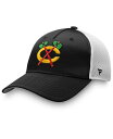 【送料無料】 ファナティクス レディース 帽子 アクセサリー Women's Black Chicago Blackhawks Exclusive Trucker Snapback Hat Black