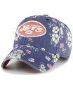 【送料無料】 47ブランド レディース 帽子 アクセサリー Women's Navy New York Jets Primrose Clean Up Adjustable Hat Navy
