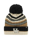 【送料無料】 47ブランド レディース 帽子 アクセサリー Women's Khaki Kentucky Wildcats Barista Cuffed Kni...