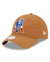 【送料無料】 ニューエラ レディース 帽子 アクセサリー Women's Brown New England Patriots Throwback Main Core Classic 2.0 9TWENTY Adjustable Hat Brown