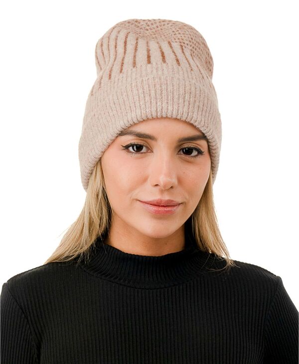 【送料無料】 マーカスアドレール レディース 帽子 アクセサリー Knit Cuff Beanie Camel