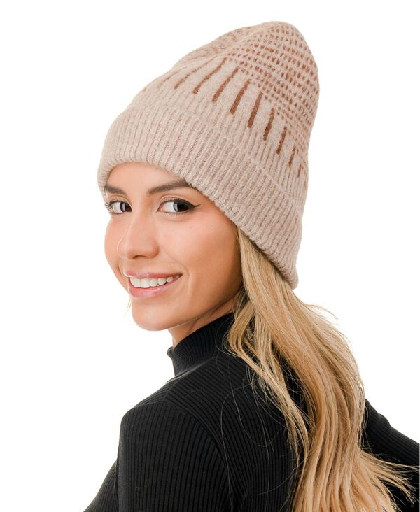 【送料無料】 マーカスアドレール レディース 帽子 アクセサリー Knit Cuff Beanie Camel