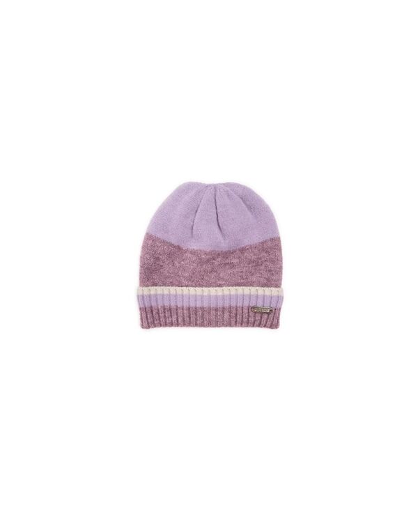 【送料無料】 ムクルクス レディース 帽子 アクセサリー Women's Ribbed Colorblock Beanie Soft lilac