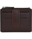 【送料無料】 マンシーニ レディース 財布 アクセサリー Women's Sonoma RFID Secure Card Case Wallet Brown