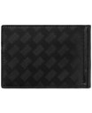 【送料無料】 モンブラン レディース 腕時計 アクセサリー Extreme 3.0 Leather Wallet with Money Clip Black