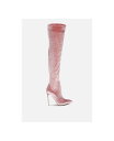 【送料無料】 ロンドンラグ レディース ブーツ・レインブーツ シューズ mad miss stiletto calf boots Rose