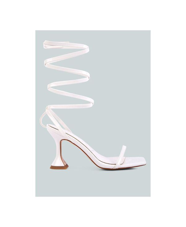 ロンドンラグ レディース シューズ サンダル ヒール London Rag Women's Lewk Strappy Tie Up Spool He..