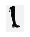 【送料無料】 ロンドンラグ レディース ブーツ・レインブーツ シューズ rumple velvet over the knee clear heel boots...