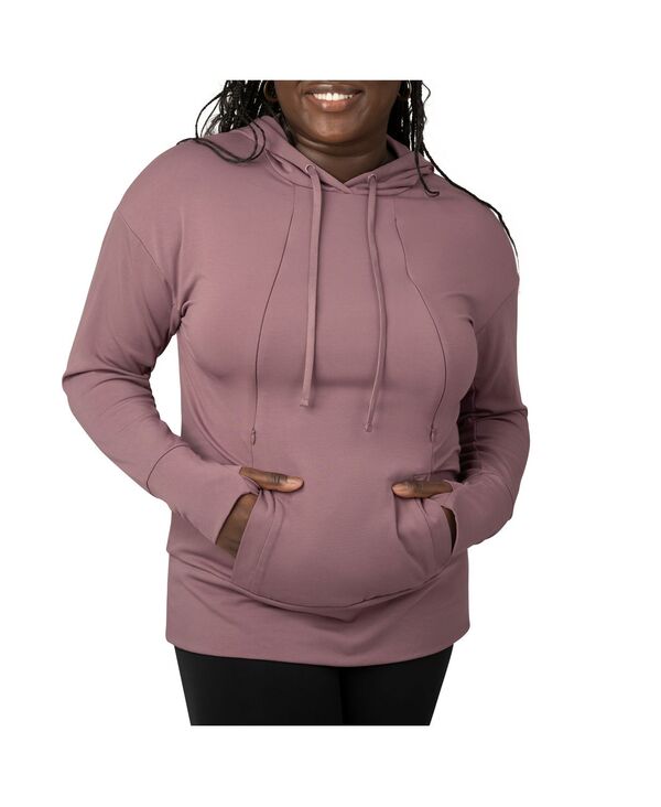 【送料無料】 キンドリッド ブレイブリー レディース ニット・セーター アウター Maternity Nursing Hoodie Twilight