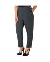 【送料無料】 スタンダーズ アンド プラクティス レディース カジュアルパンツ ボトムス Plus Size Hollywood Waist Cropped C...