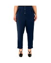 【送料無料】 スタンダーズ アンド プラクティス レディース カジュアルパンツ ボトムス Plus Size Hollywood Waist Cropped C...