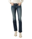 【送料無料】 シルバー ジーンズ レディース デニムパンツ ジーンズ ボトムス Women's Britt Low Rise Curvy Fit Slim Bootcut Jeans Indigo