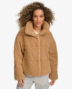 【送料無料】 リーバイス レディース ジャケット・ブルゾン アウター Women's Short Sherpa Teddy Jacket Chestnut