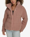 【送料無料】 リーバイス レディース ジャケット・ブルゾン アウター Women's Short Sherpa Teddy Jacket Mauve