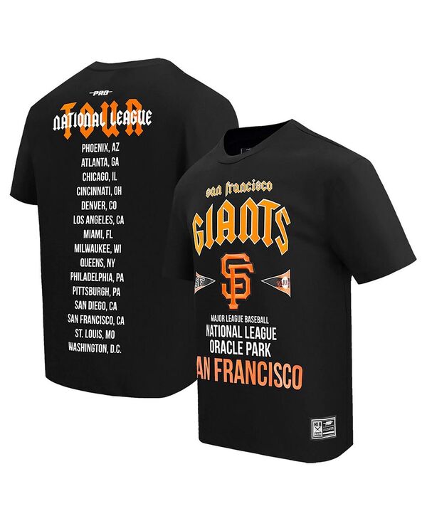 【送料無料】 プロスタンダード メンズ Tシャツ トップス Men's Black San Francisco Giants Oversized City Tour T-Shirt Black