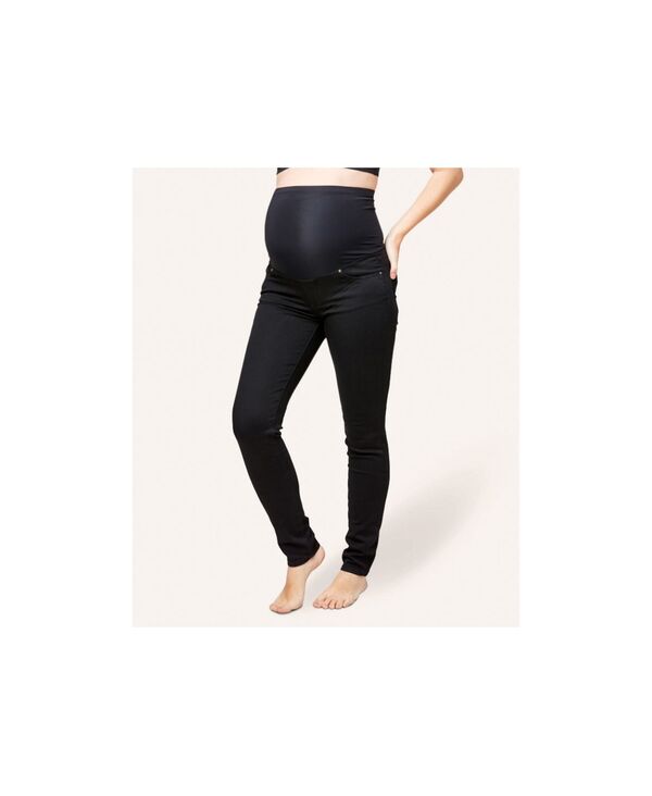【送料無料】 ノム レディース デニムパンツ ジーンズ ボトムス Maternity Soho Skinny Over the Belly Jeans Black