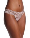 【送料無料】 ハンキーパンキー レディース パンツ アンダーウェア Printed Signature Lace Low Rise Thong Underwea...