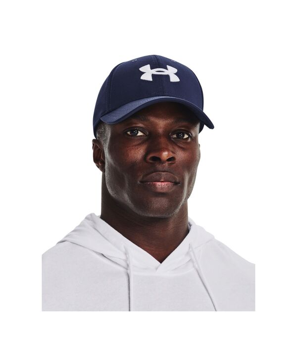 【送料無料】 アンダーアーマー メンズ 帽子 アクセサリー Men's UA Blitzing Baseball Hat Midnight Navy / / White